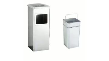 Durable Outdoor Garbage Can with Lid