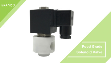 3/8'' Food Grade Safe Beverage Beer Water Control Plastic Solenoid Valve 12V 24V 110V 220V