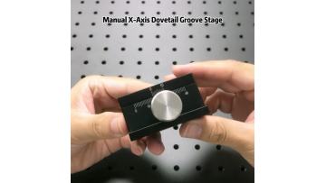 Manual X-Axis Dovetail Groove Stage
