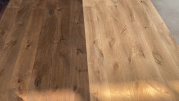 Natural Color Teak Wood UV Coating Engineered Wooden Flooring1