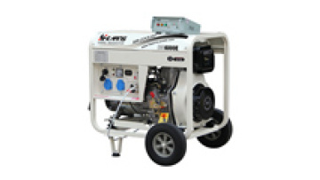 Hi-earns 5KW open type portable two european socket single phase three phase generator diesel ats1