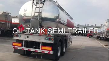 Carbon Steel Fuel Tanker Trailer