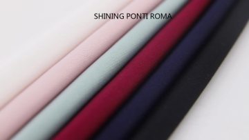 Manufacturer cheap price palazzo pants ponte de roma knits fabric roma1