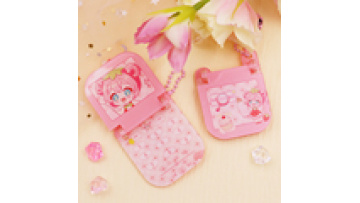 Acrylic Flip Phone Pendant Acrylic Mobile Phone Charms Keychains Key Ring Hanging Plastic Cartoon Keychain Cute1