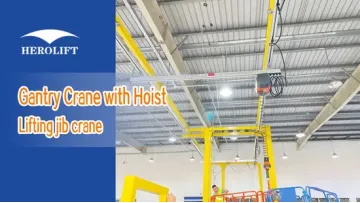 Pillar Crane Floor Mounted Cantilever Jib Crane1