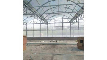 Arched Glass Greenhouse