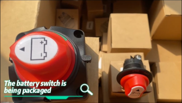 50A 100A 200A 250A 275A 300A 12V-48V Off On-Off-Out Battery Cut Off  Duel Main Battery Disconnect Isolator Switch For Marine1