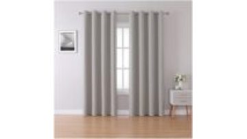 OEM factory Window Curtain Efficient Blackout Grommet Curtain window blackout curtain for the living room1