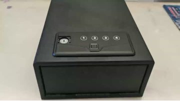 Pistol case password changed to 4321