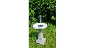 Floating Solar Fountain Garden Waterfall Fountain Pool Pond Bird Bath Solar Panel Powered Fountain Water Pump Garden Decoration1