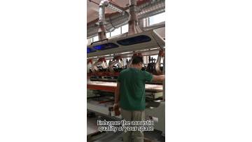 Enhance the acoustic quality of your space with our advanced soundproofing panels. Our products are designed to absorb sound, reduce noise pollution and improve overall comfort. We are TianGe Acoustic.