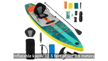 Inflatable Kayak 12.5 Feet (about 3.8 meters) Weight Capacity 507 Pounds1