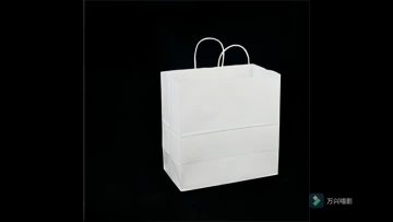 Degradable kraft paper bags