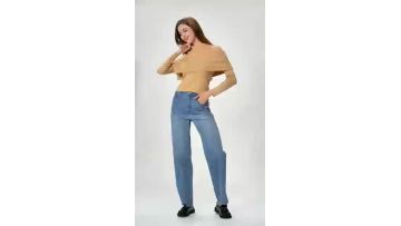Two-piece Set Stand Collar Long -sleeved Sweater