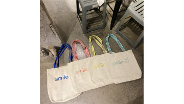 Smile Canvas Bag