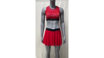 bra and skirt