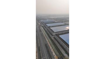 Aerial View of Foshan Bangbu