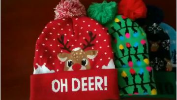  LED Light Up Knitted Beanies Hat 