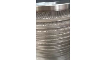 screen basket for pressure screen in paper mill