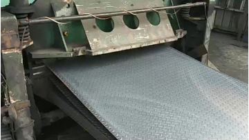 checkered steel coil