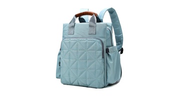 2022 New design folding mummy bag multifunction backpack bed out mother and baby bag diaper backpack1