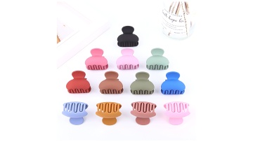 Cute round Korean version anti drop hair clip