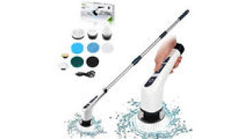 7-in-1 Cordless Electric Spin Scrubber Retractable Long Handle Electric Cleaning Brush with Replaceable Heads for Home1