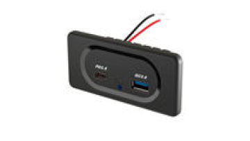 12V USB Socket with Dual Ports (PD & Type-C) and Cap for Cars, Buses, RVs, Boats, ATVs, Trucks1