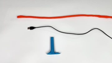 Textile mesh tube stringing video