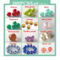 200PCS Bath oil beads Spa Essential Oil pearl bath bead moisturizing Fragrance Oil prevents skin from drying 2cm 3.9g/pcs