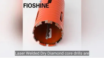 63mm Laser Welded Diamond Core Drill Bit Dry Use1