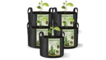 HUICAI Felt Fabric Plant Grow Bags 1 3 5 7 10 20 30 50 100 200 400Gallon Aeration Pots Planter Grow Bags Garden Potato Plant bag1