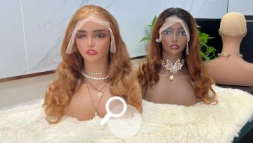 transparent hd full lace wig with baby hair hd natural color lace front wig ,virgin glueless lace wigs human hair1