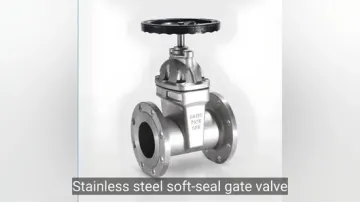 Low Resistance Sewage Stainless Steel Soft Seal Gate Valve1