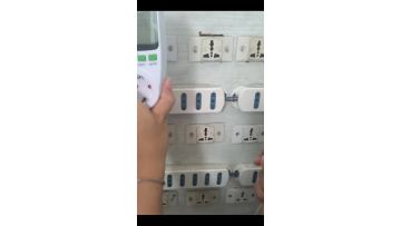 Practical operation EU Plug Back white light AC Power Meters Digital Wattmeter Energy Meter Watt Monitor Electricity Cost Diagram Measuring Socket Analyzer