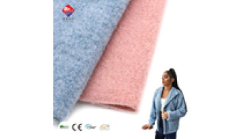 Hot Selling 100% Polyester 390-450 GSM Comfortable Thick Stretch Metallic Polar Fleece Fabric for Garment1