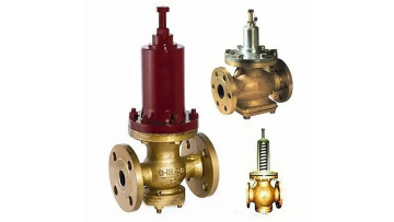 Gas pressure control device pressure reducing valv