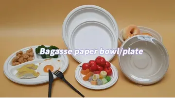 High Quality Bamboo Pulp Salad Packaging Clear Food Container1
