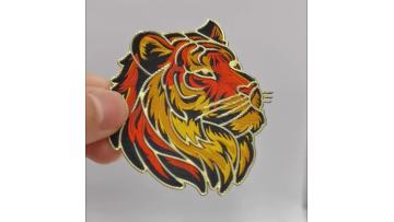Lion Woven base high frequency label