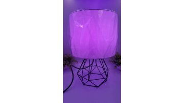 Fashion Metal Base Table Lamp  Desktop Night Light for Living Room Office Cafe Restaurant Bedroom Hotel1