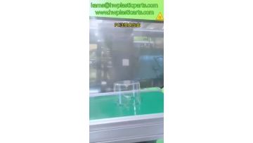 Transparent plastic injection molding box