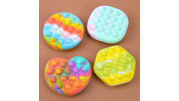 Wholesale Relief Anxiety Stress Toys Silicone Decompression Sensory Bubble Toy Set Squeeze Fidget Toy Balls1
