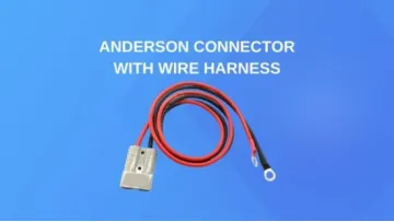 High Current 50A Anderson Connector Style Plug to Male Cigarette Plug Socket 15A Adapter Cable Extension Lead1