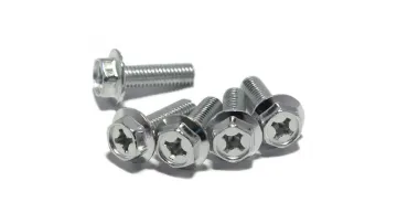 Flange Bolt 304 Stainless Steel Cross Anti Slip Screw Hex1