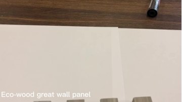 Hot Sale Customized Interior Zero-Formaldehyde Wpc Plastic Wood Wall Cladding Panel PVC Wall Panel1