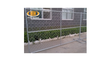 support customized galvanized  chain link temporary fence for sale1