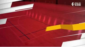 WOODEN SPORTS COURT