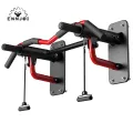 Home Wall Mounted Horizontal Bars Wide Anti-Slip Pad Gym Workout Chin Up Pull Up Training Bar Sport Fitness Equipment