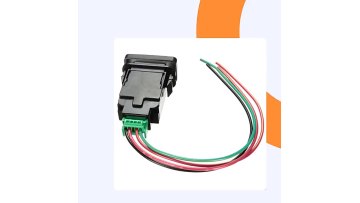 12V LED Fog Work Light Push Button Switch For Car1