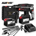 Multifunctional Rotary Hammer Impact Drill cordless lithium battery power drill